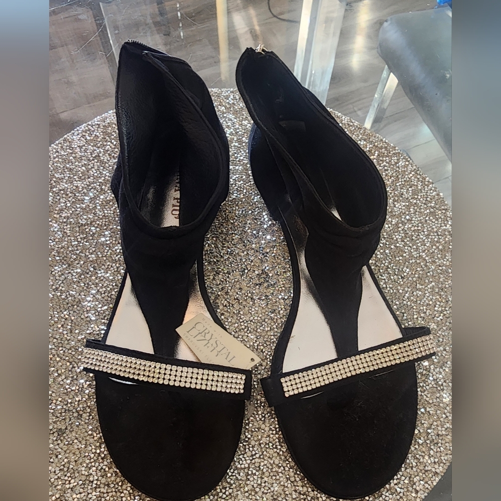 Donna Piu sandles with crystals